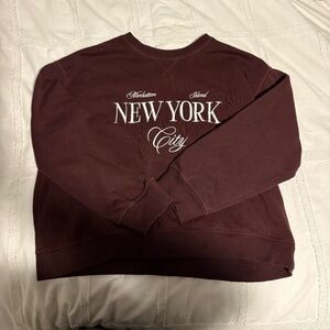 H&M New York City Crewneck Sweatshirt